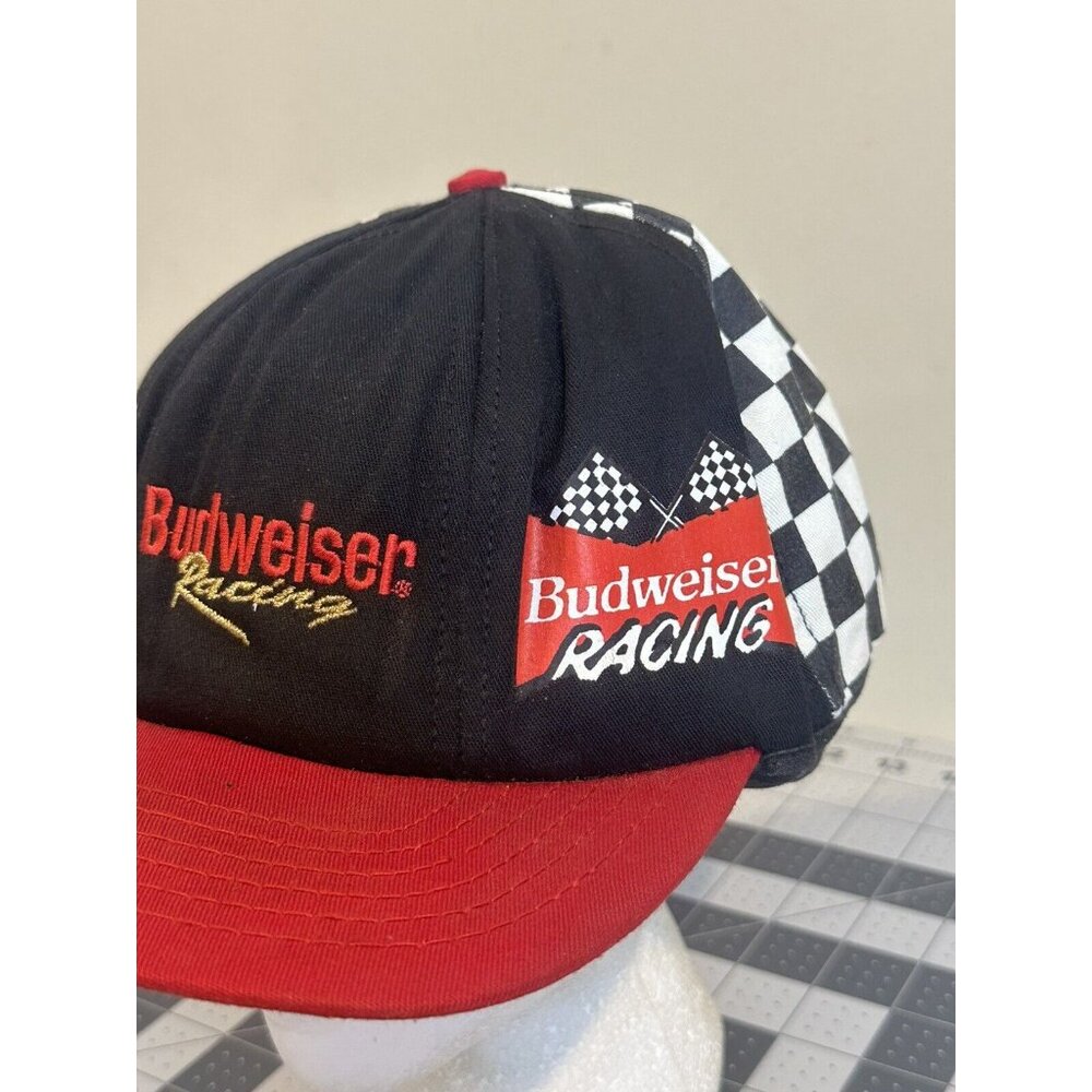 vintage budweiser Racing SnapBack‎ Hat - Picture 4 of 12